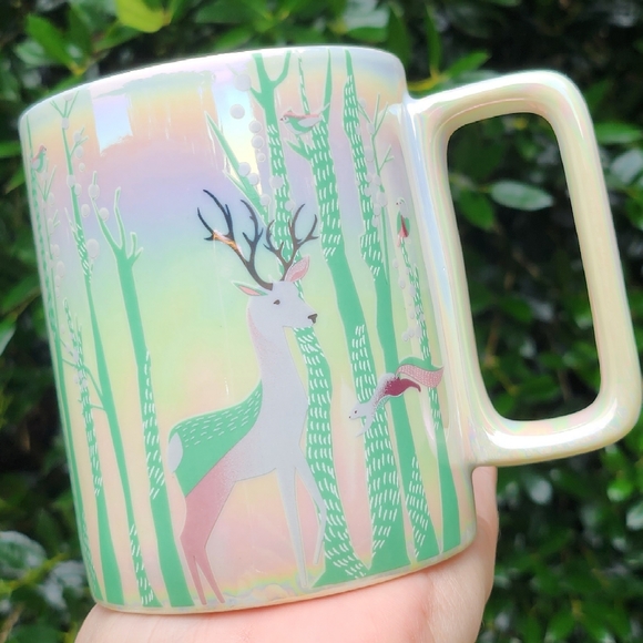 HP🎉 . Starbucks Holiday Iridescent 2020 Deer Coffee Cup/Mug - Picture 3 of 16